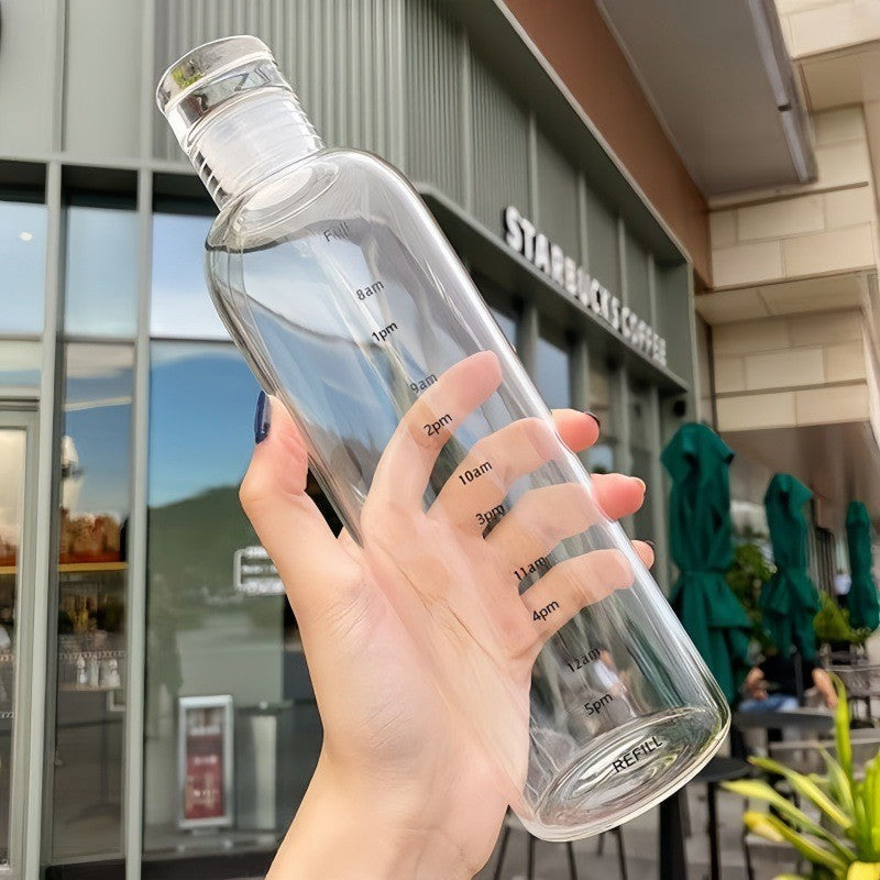 Glass Bottle Water Cup