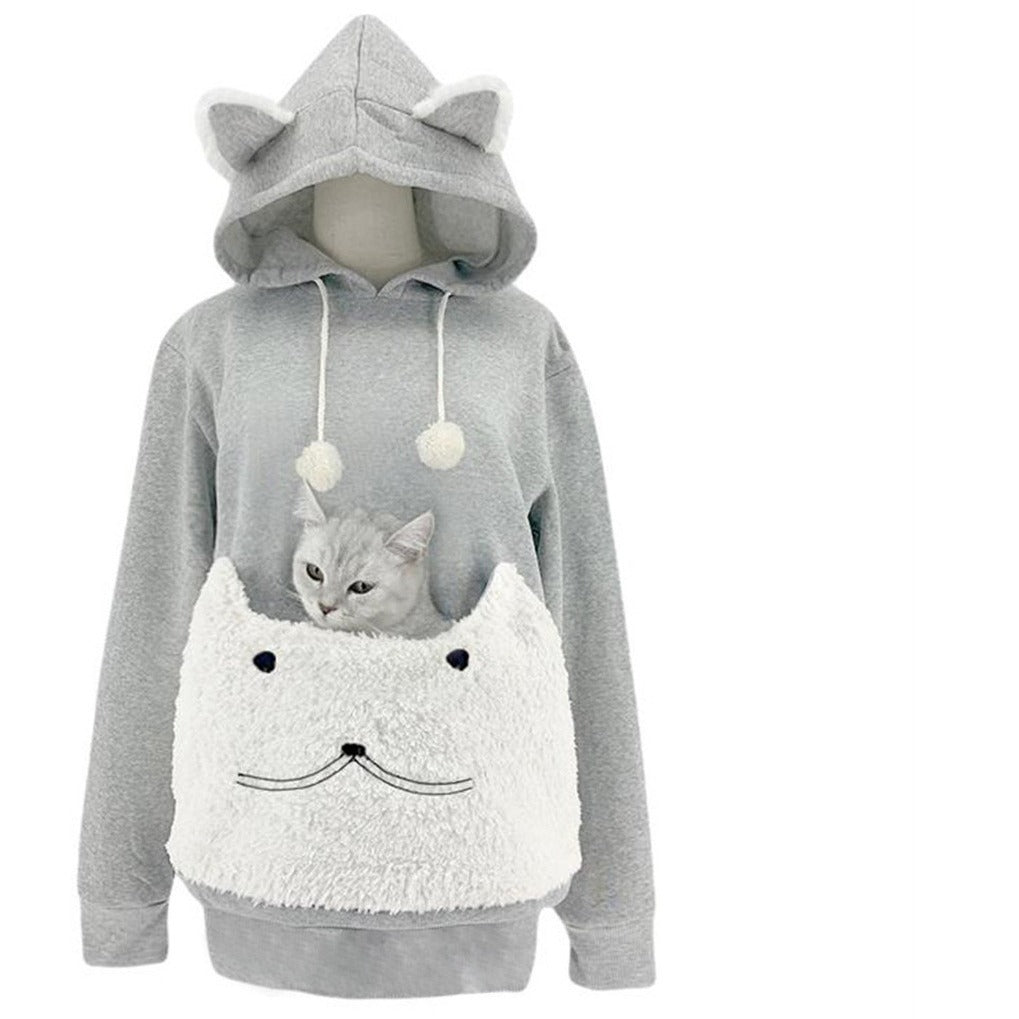 SnugglePaws EMOTIONAL SUPPORT HOODIE™ – Embroidered Loose Fit