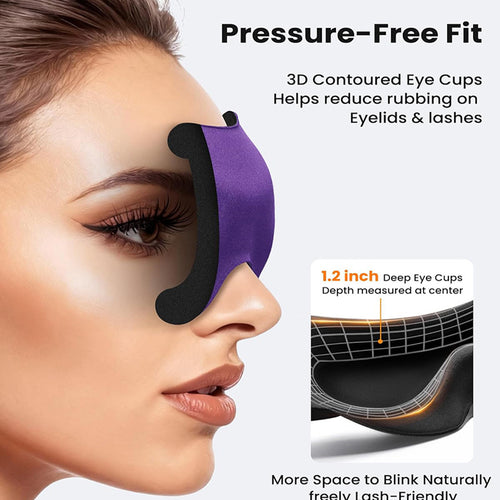 3D Contoured Sleep Mask