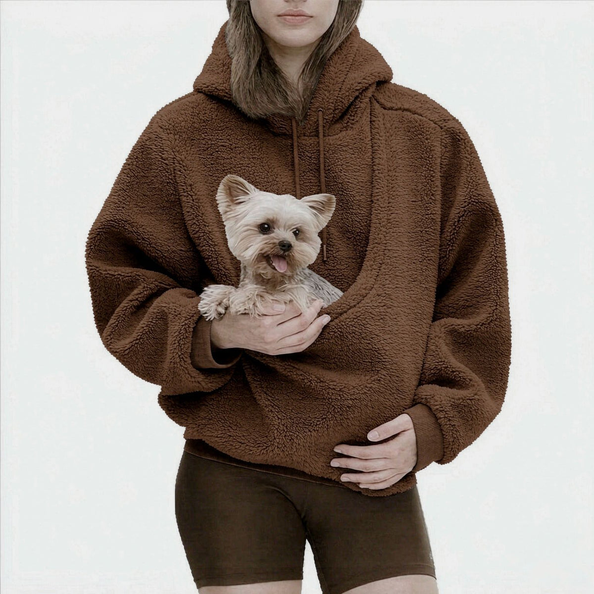 SnugglePaws EMOTIONAL SUPPORT HOODIE™ – Lamb Wool Pullover