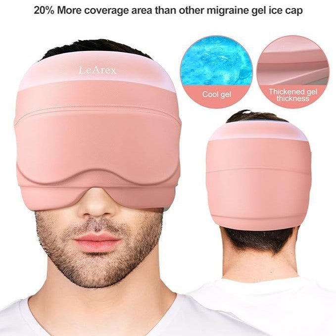 Reusable Gel Cold Compress Cap 3D Eye Mask