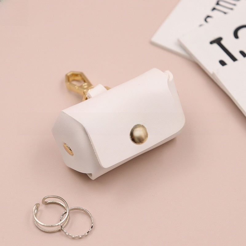 Leather Ring Storage Bag