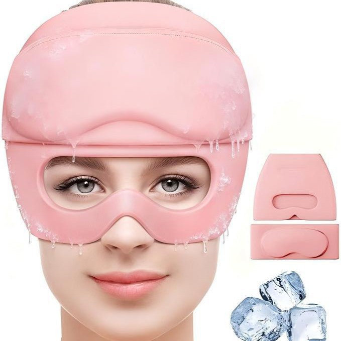 Reusable Gel Cold Compress Cap 3D Eye Mask