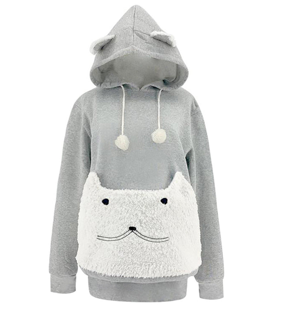 SnugglePaws EMOTIONAL SUPPORT HOODIE™ – Embroidered Loose Fit