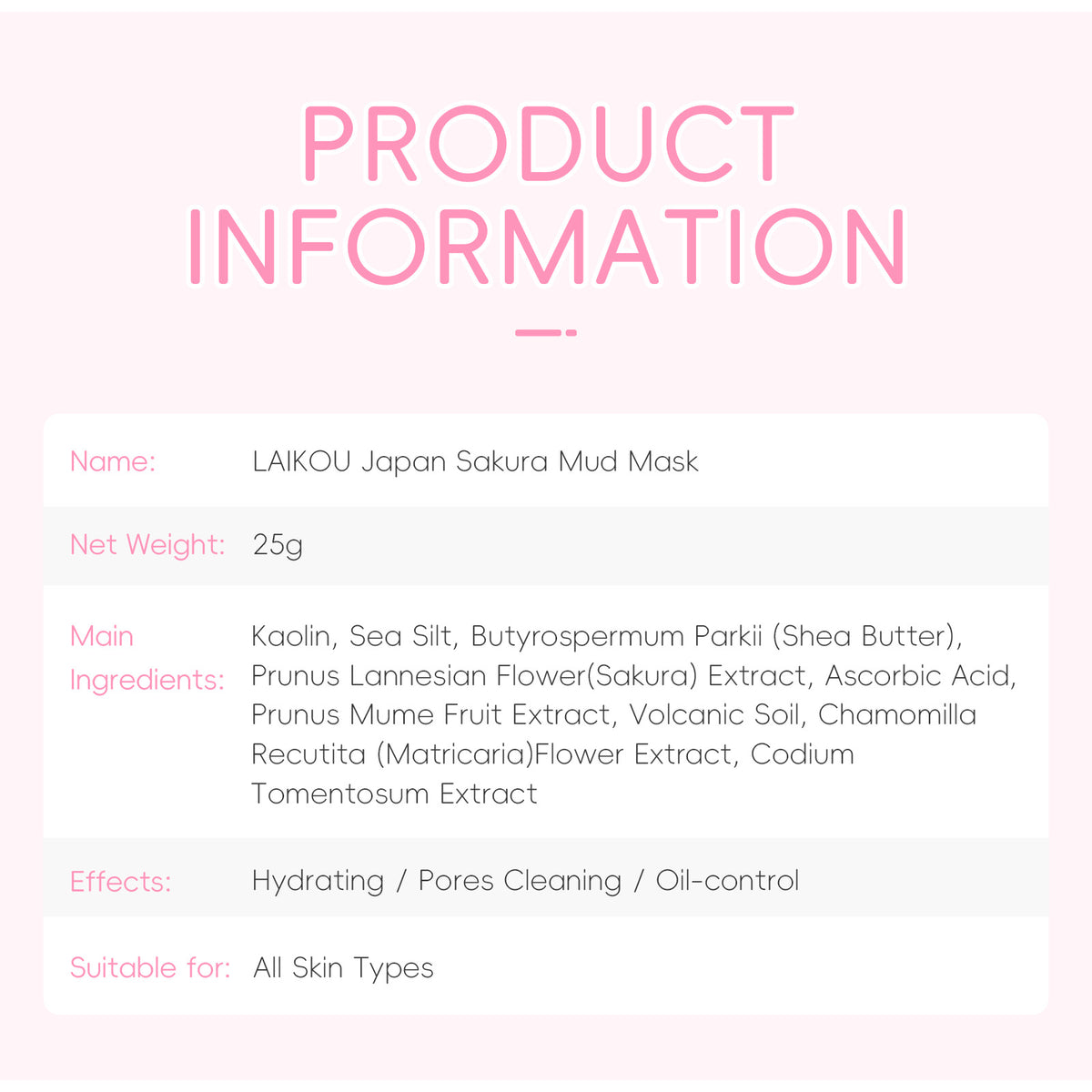 Nourishing Cleansing & Brightening Mud Mask For Oily Skin