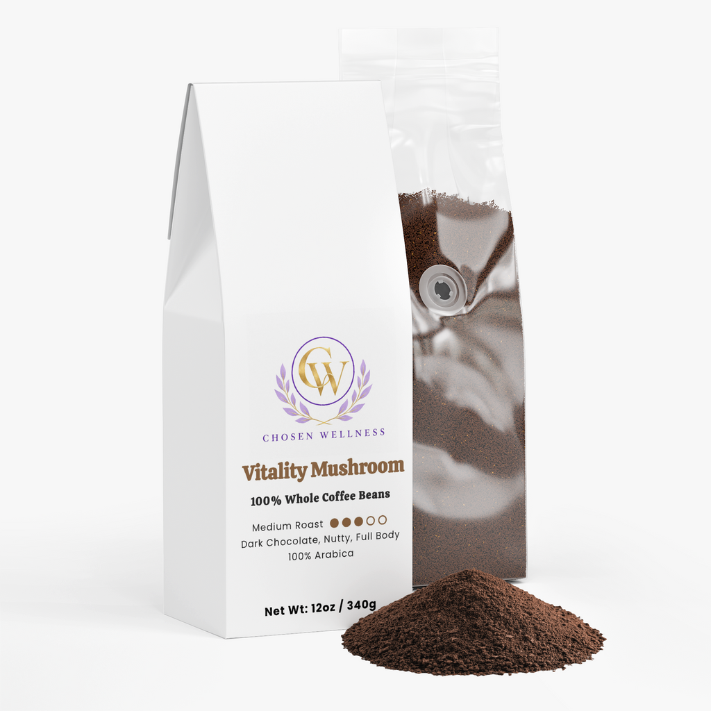 Vitality Mushroom Coffee (Medium Roast)