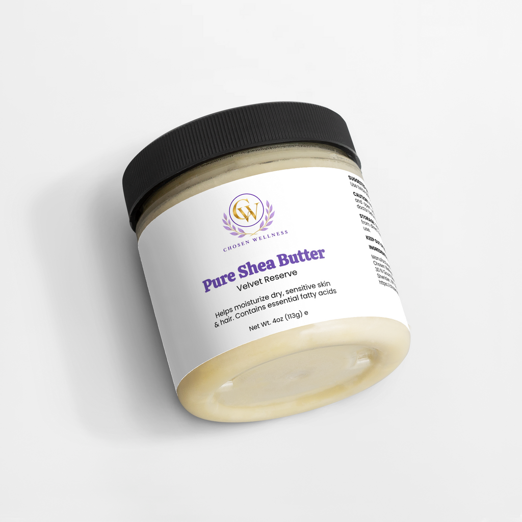 Velvet Reserve- Pure Shea Butter for dry skin and hair