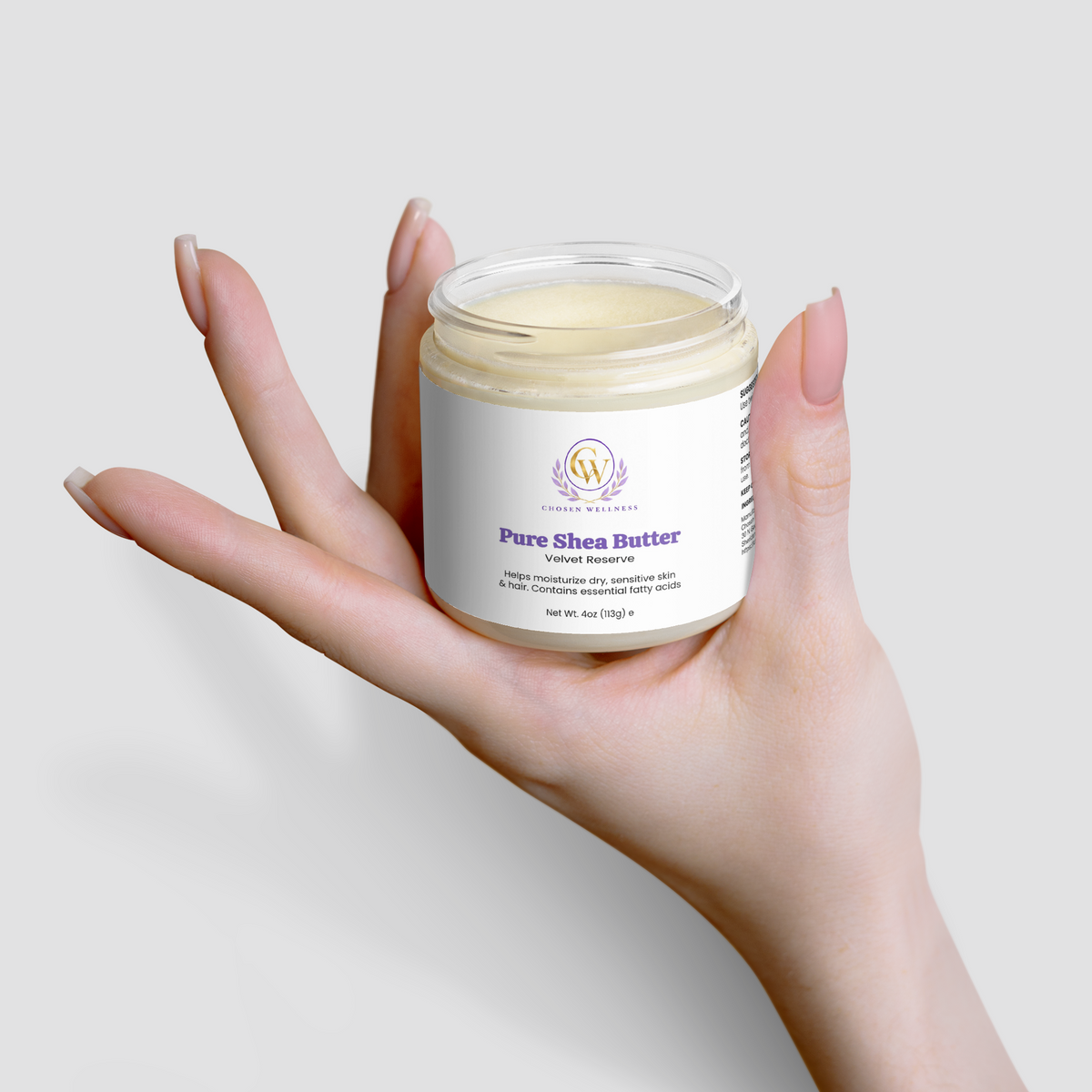 Velvet Reserve- Pure Shea Butter for dry skin and hair
