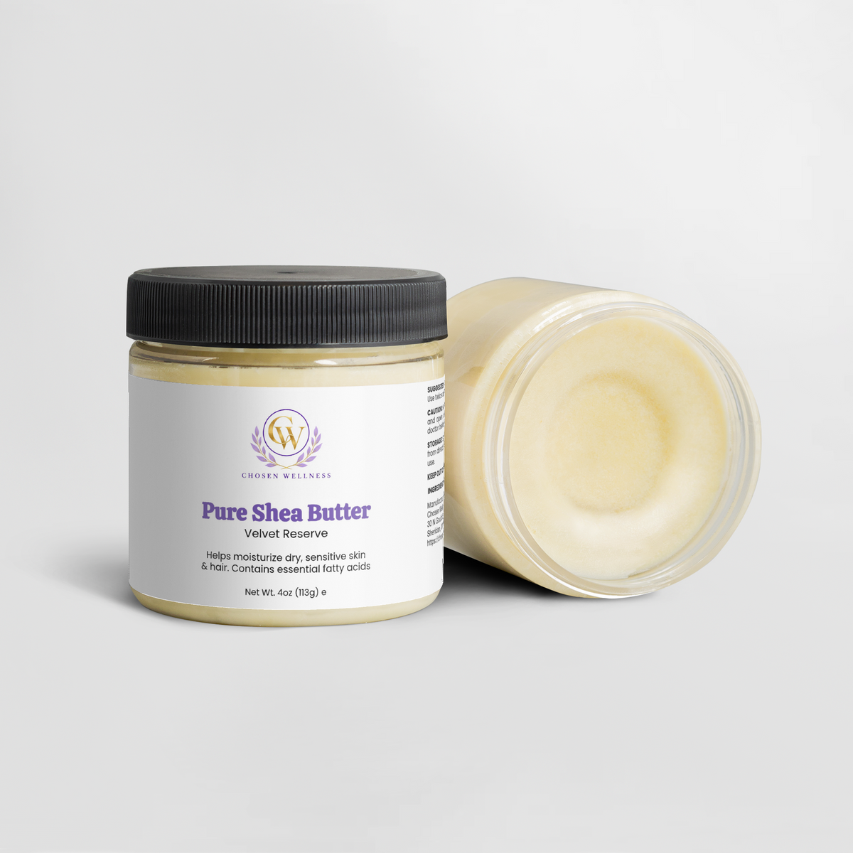 Velvet Reserve- Pure Shea Butter for dry skin and hair