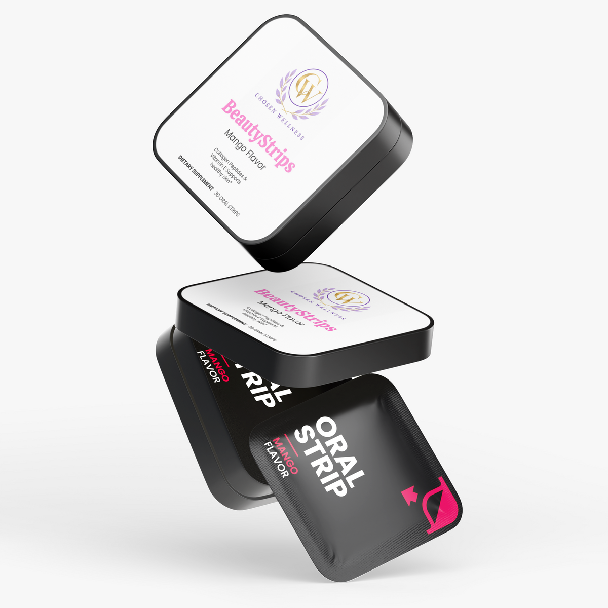 BeautyStrips Collagen Peptides (Mango Flavor)