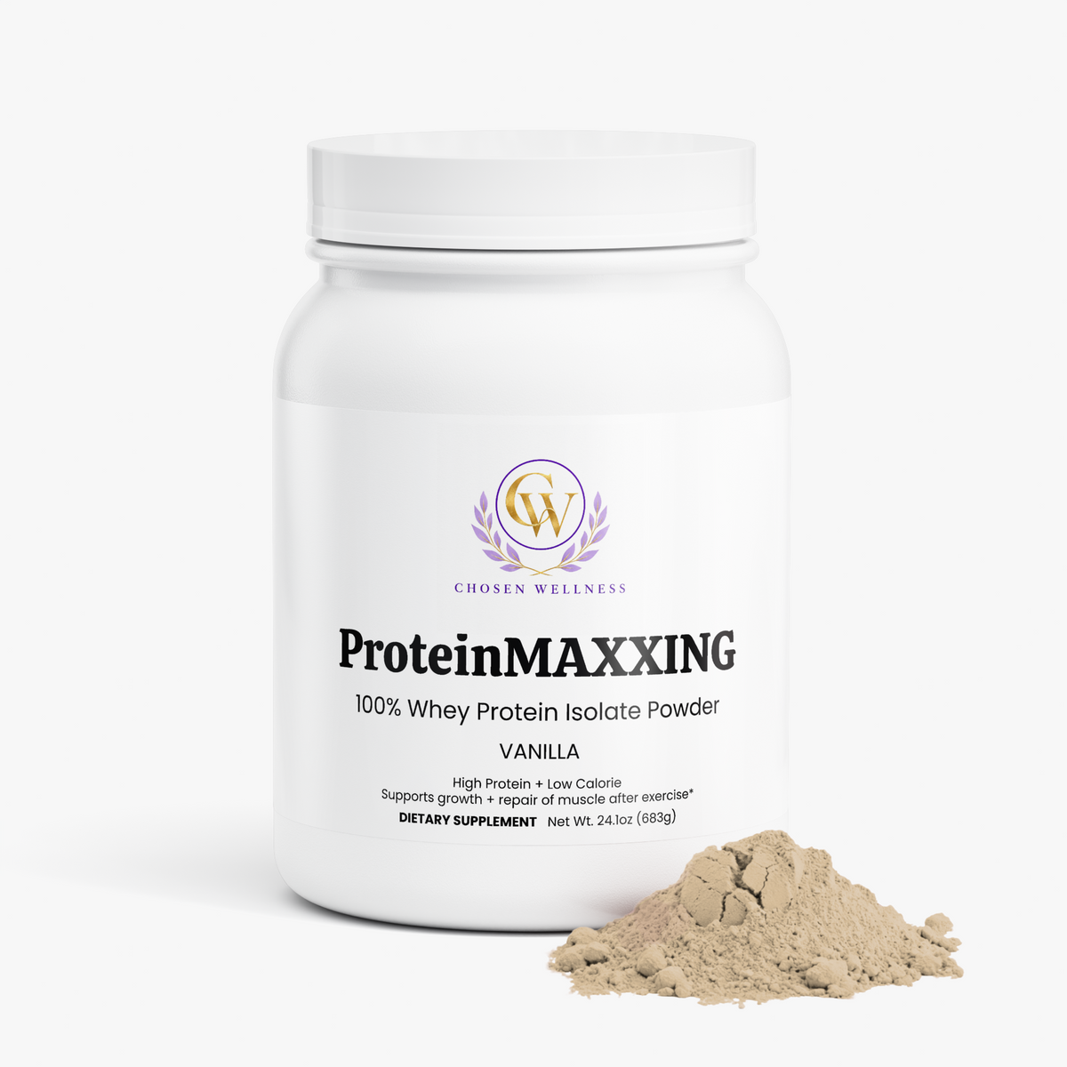 ProteinMAXXING - Pure3 100% Whey Protein Isolate (Vanilla)