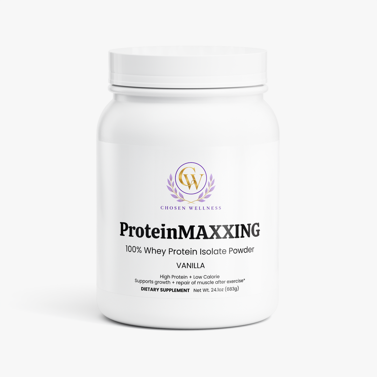 ProteinMAXXING - Pure3 100% Whey Protein Isolate (Vanilla)