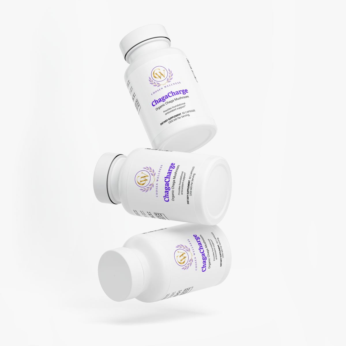 ChagaCharge Mushroom Capsules