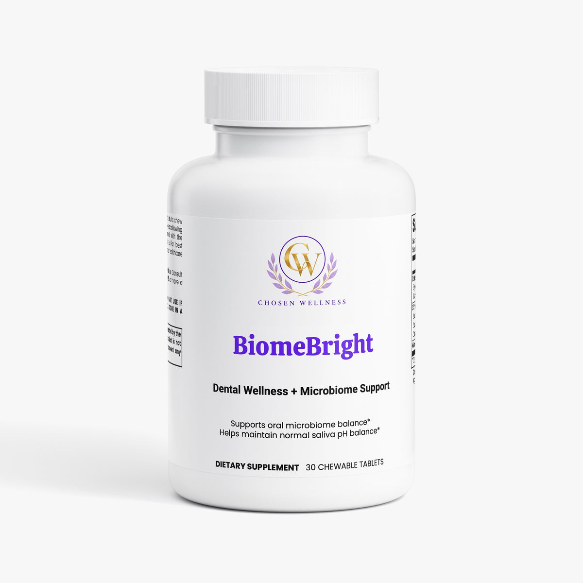 BiomeBright: Dental Wellness + Microbiome Support Chewables