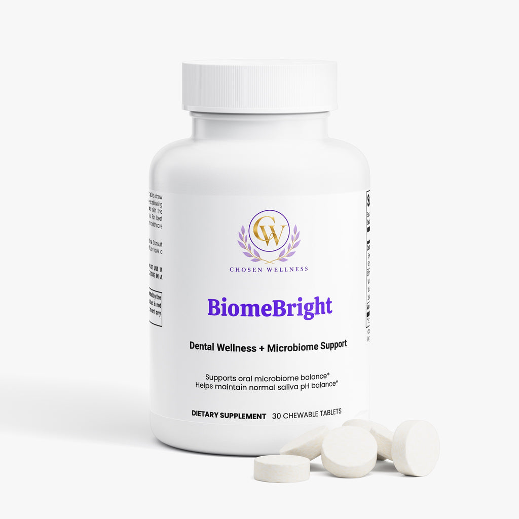 BiomeBright: Dental Wellness + Microbiome Support Chewables