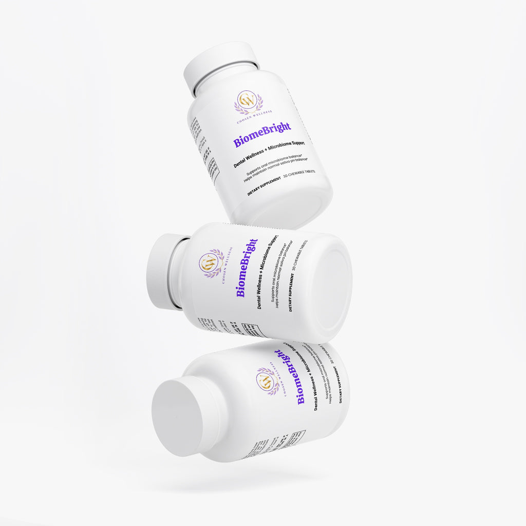 BiomeBright: Dental Wellness + Microbiome Support Chewables