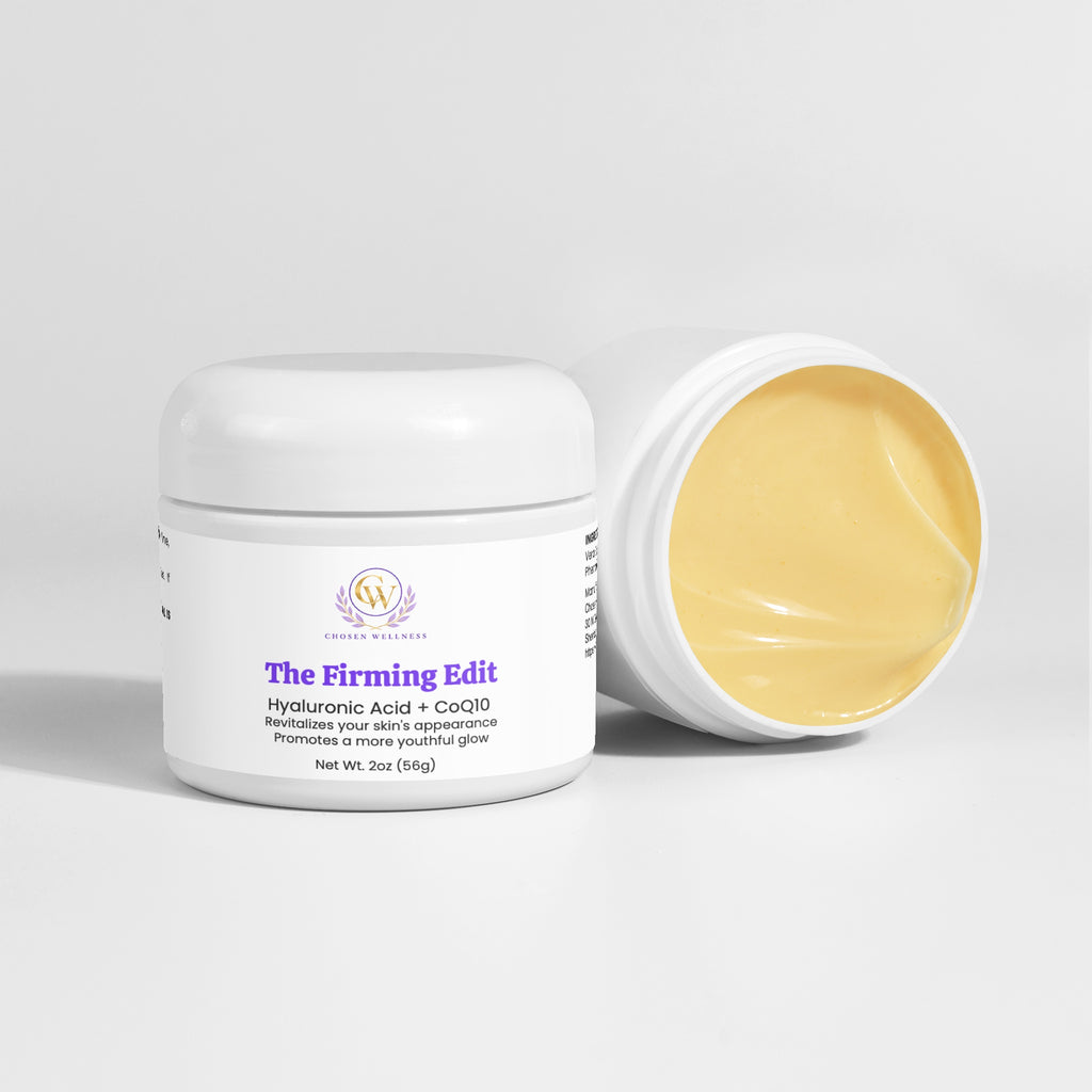 The Firming Edit: Skin Firming Cream with Hyaluronic Acid + CoQ10
