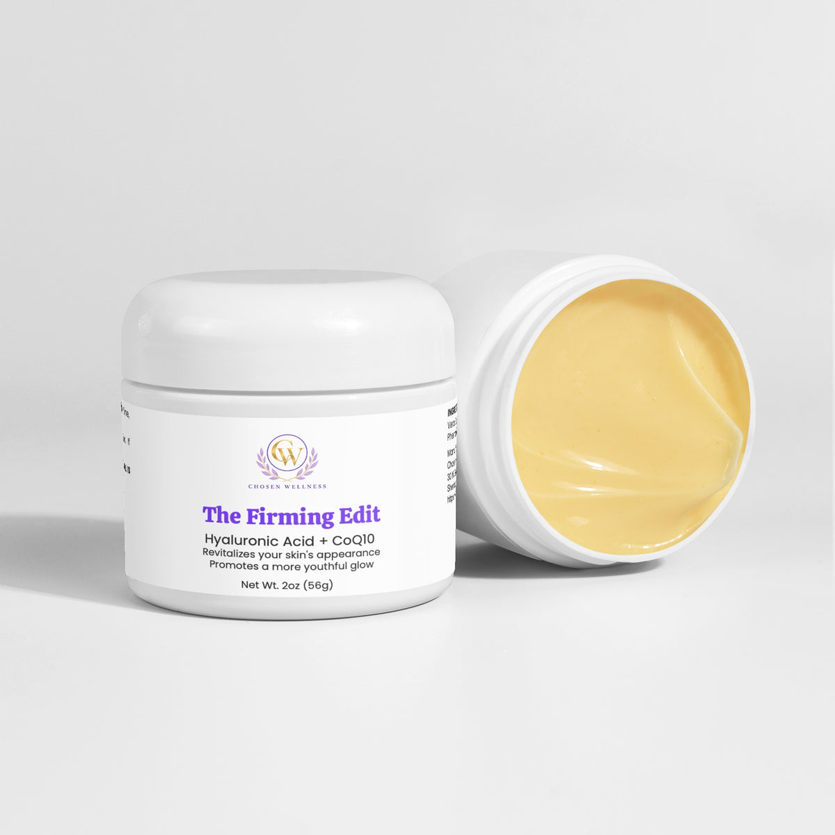 The Firming Edit: Skin Firming Cream with Hyaluronic Acid + CoQ10
