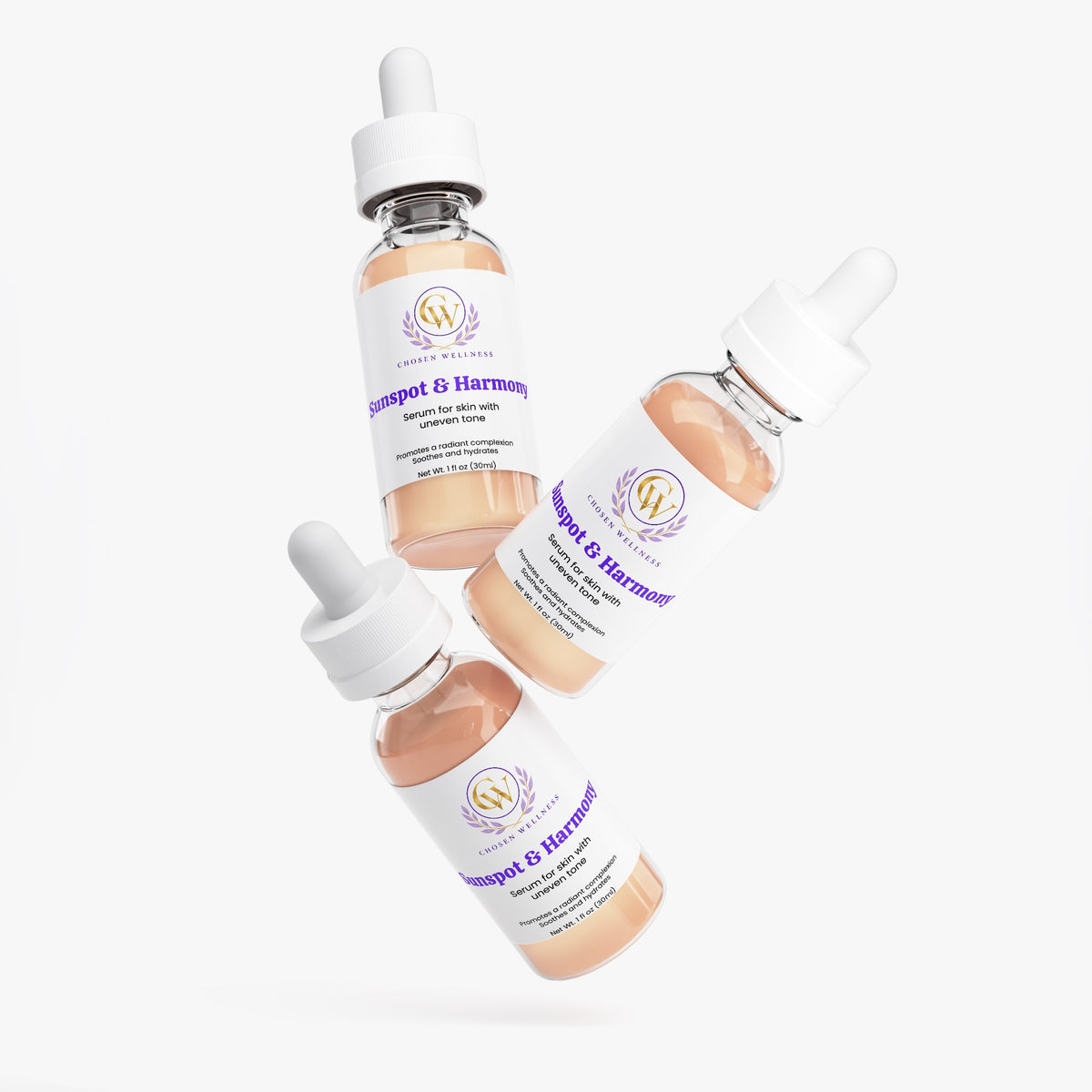 Sunspot & Harmony: Botanical Dark Spot Serum