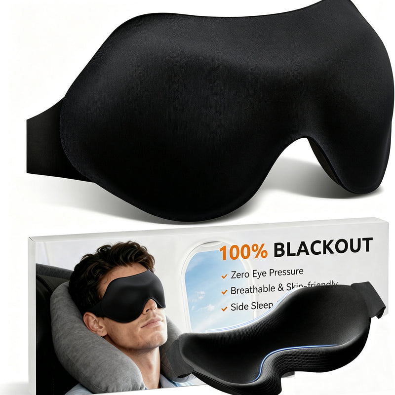 3D Contoured Sleep Mask