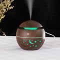 Wood Grain Star Moon USB Humidifier