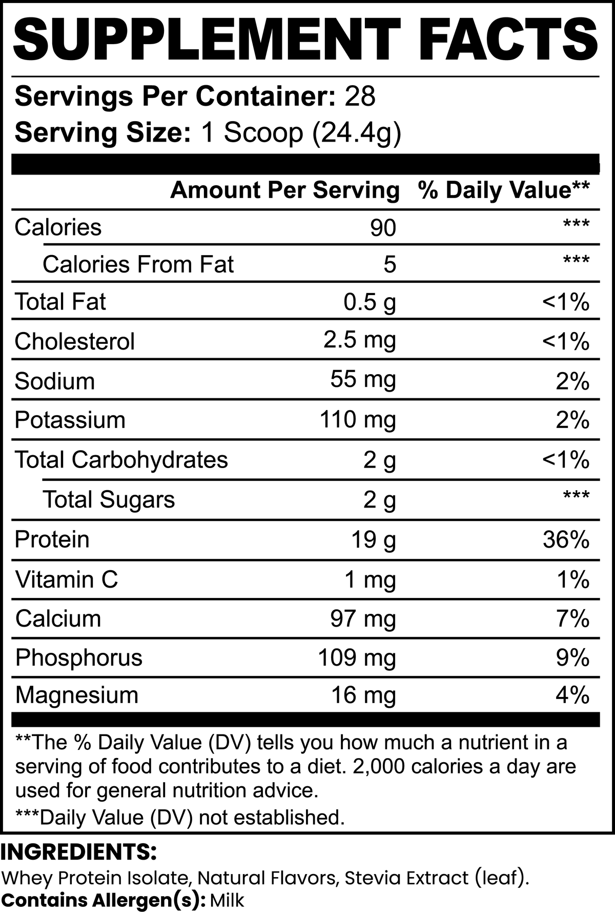 ProteinMAXXING - Pure3 100% Whey Protein Isolate (Vanilla)