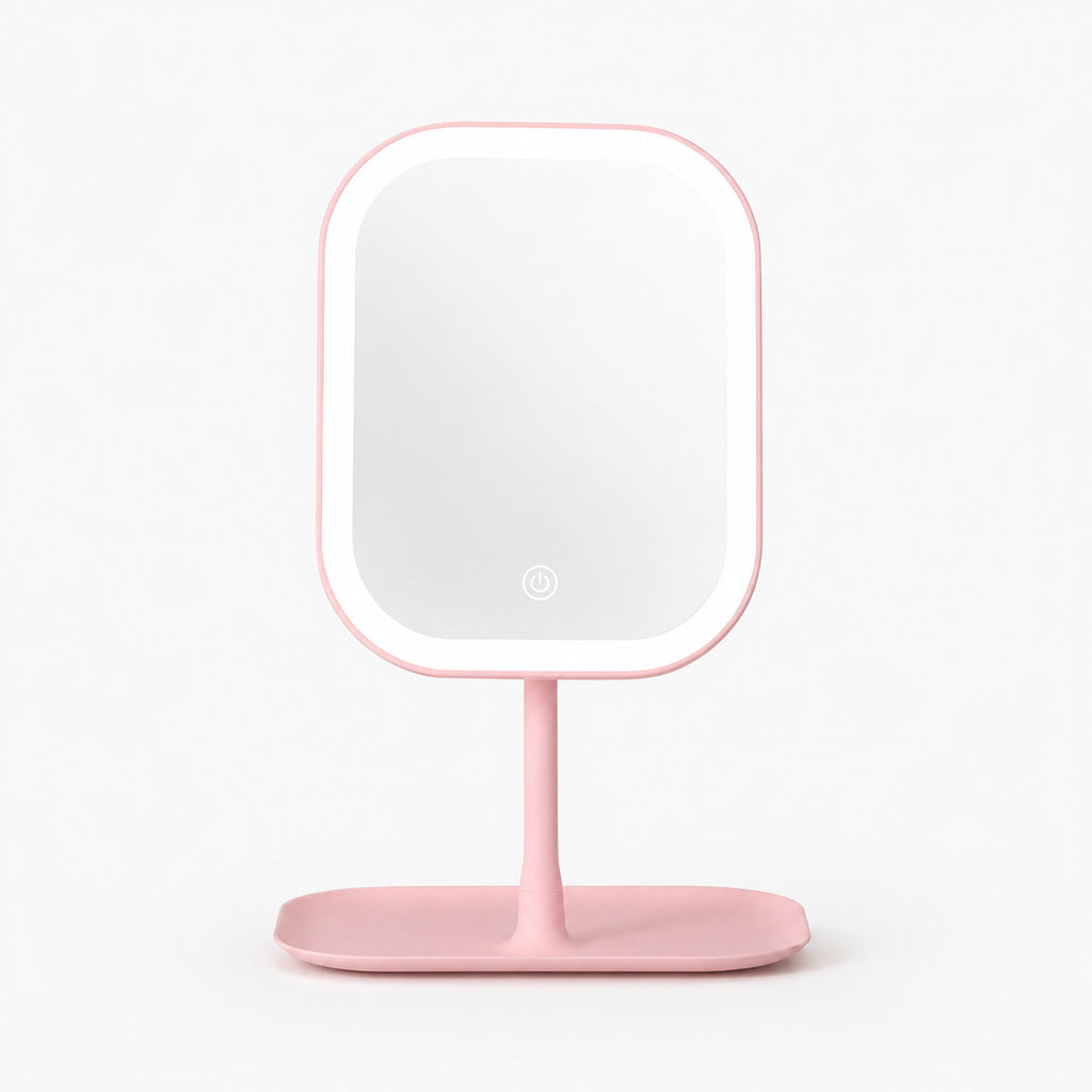 LED Desktop Smart Makeup Mirror with Lights