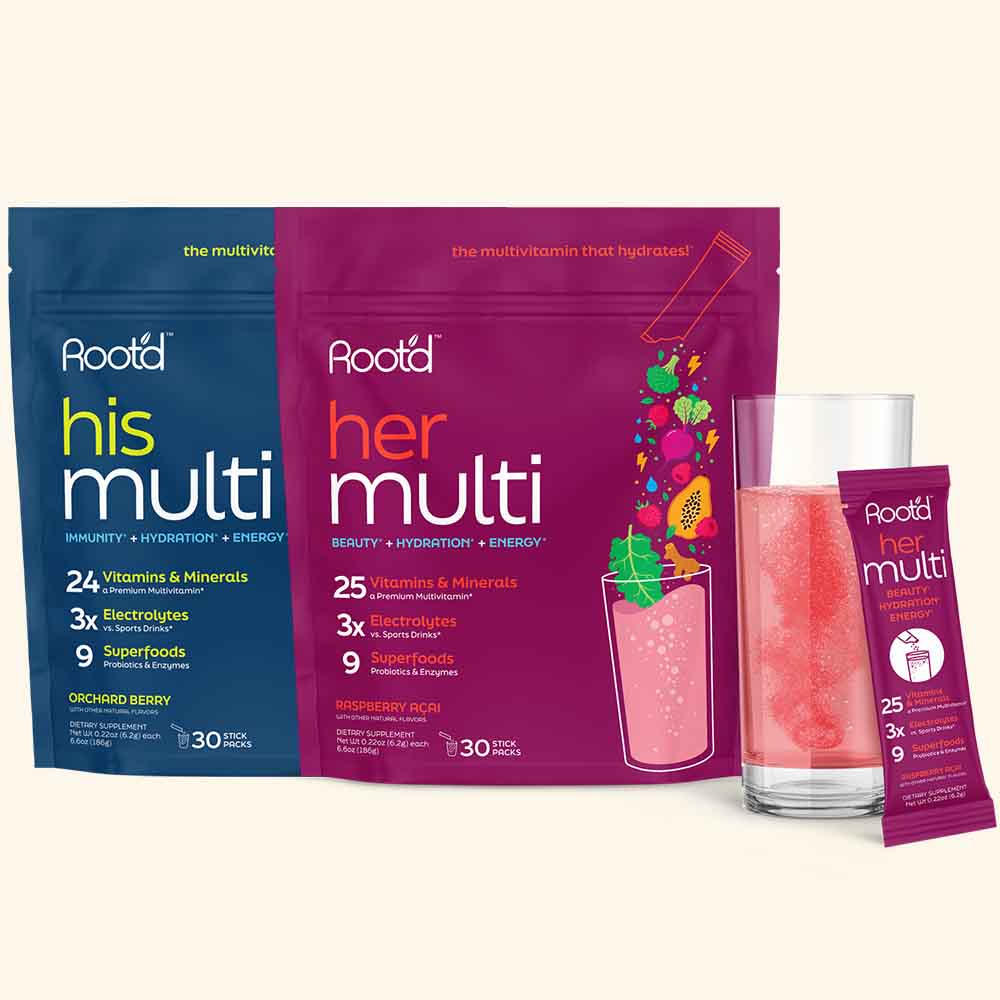 Couples’ Wellness Pack – Hydrating Multivitamin for Her & Him