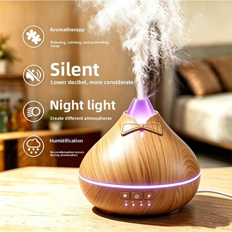 Wood Grain Aroma Humidifier