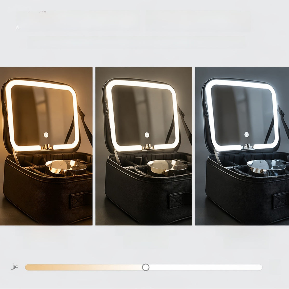 GLOW ANYWHERE™  LED Travel Vanity Makeup Tote