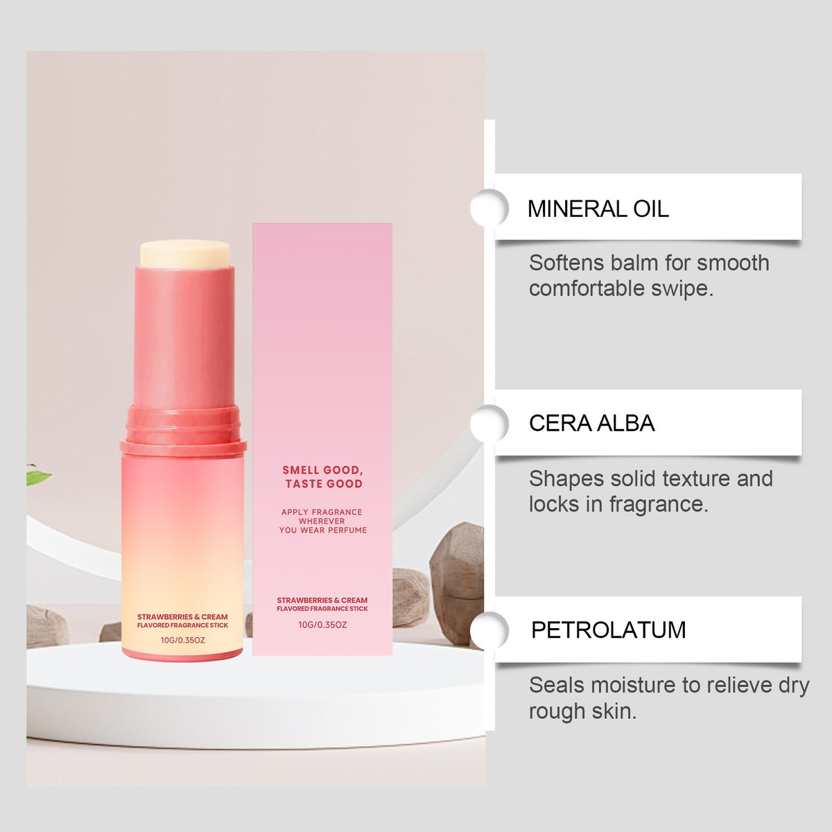 Strawberry fragrance stick