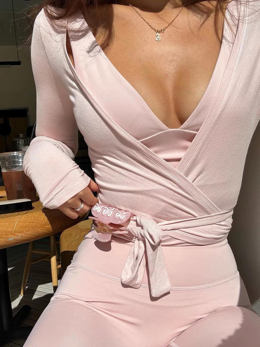 Womens Naked-Feel Yoga Jacket Quick-Dry Long Sleeve Cover Up