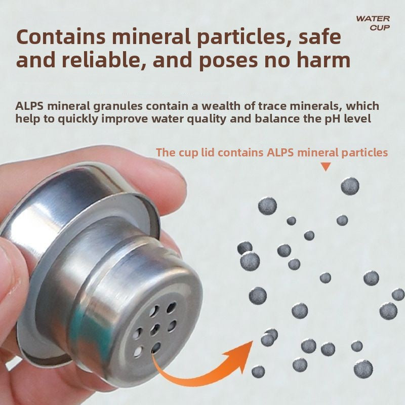 Mineral Alkaline Stainless Steel Vacuum Insulated Cup