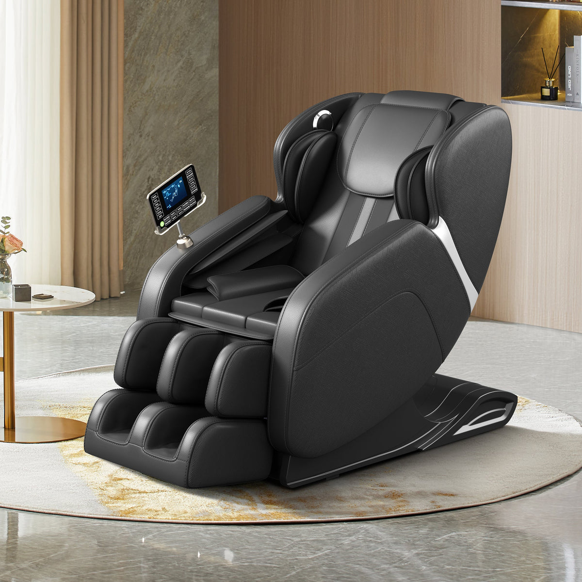 Full Body Deep Tissue Massage Chair – Black