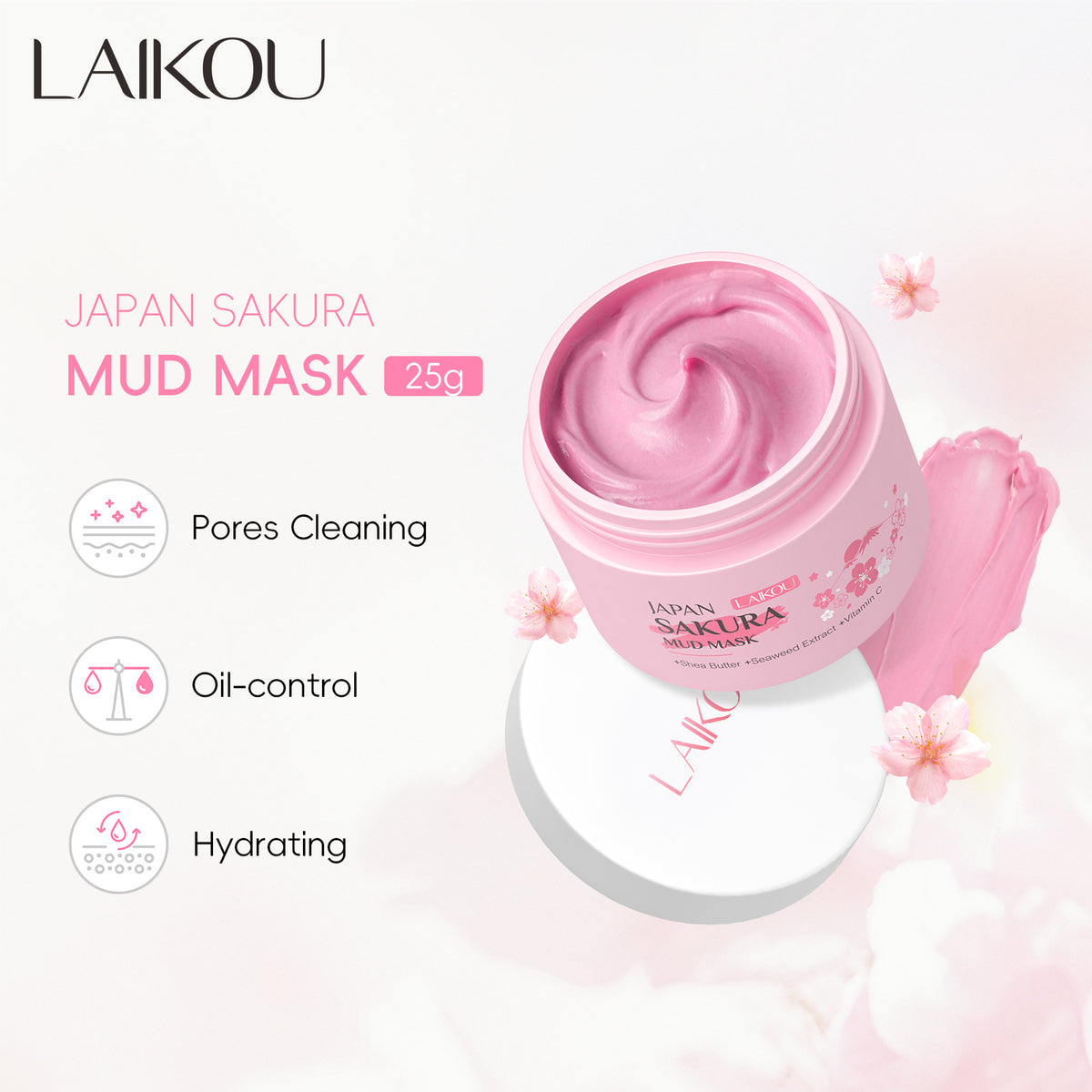 Nourishing Cleansing & Brightening Mud Mask For Oily Skin