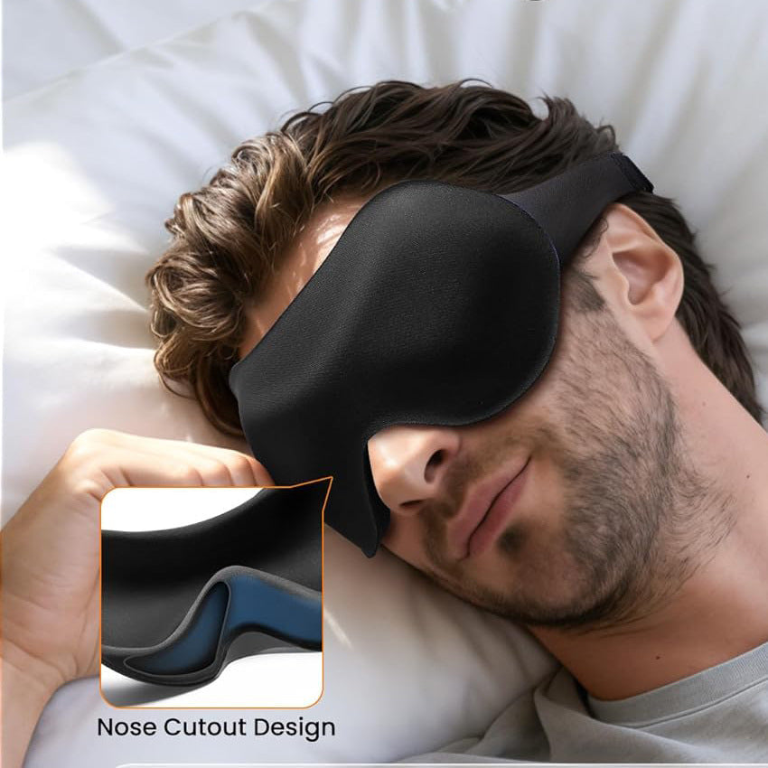 3D Contoured Sleep Mask