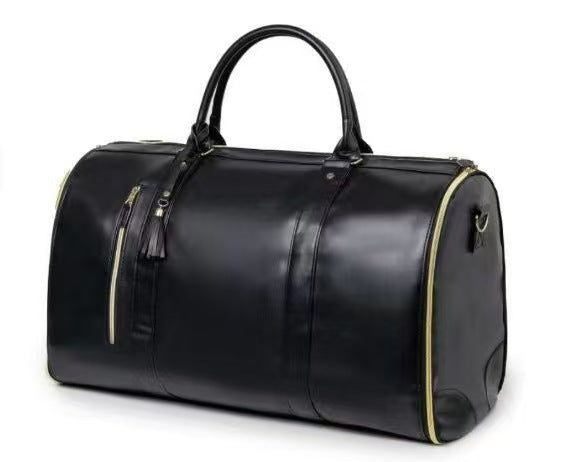 Foldable PU Travel Bag with Multiple Compartments