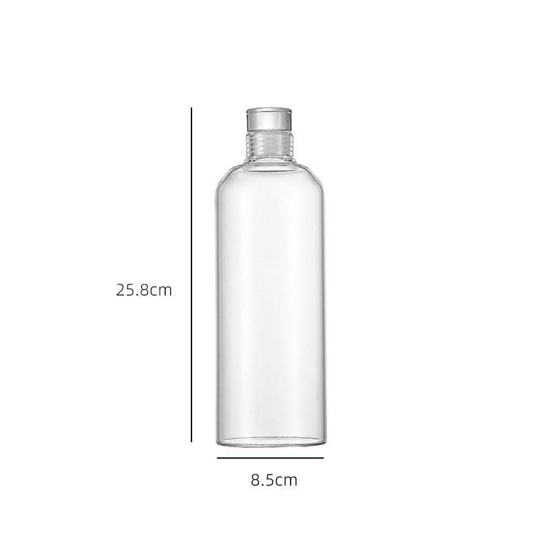 Glass Bottle Water Cup