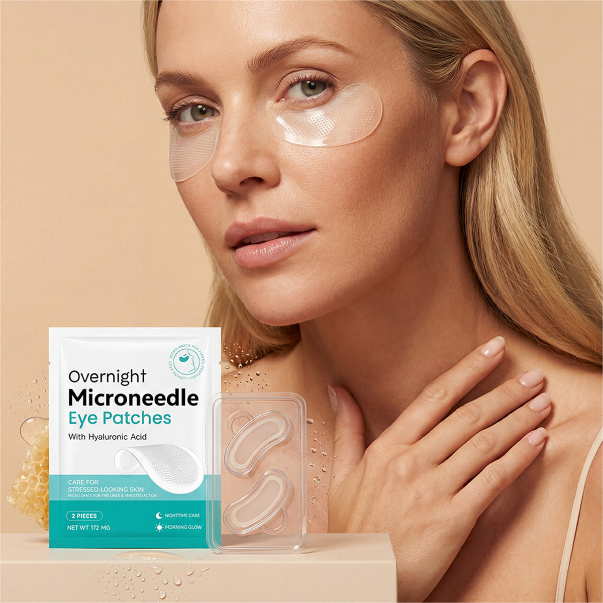 Nighttime eye mask