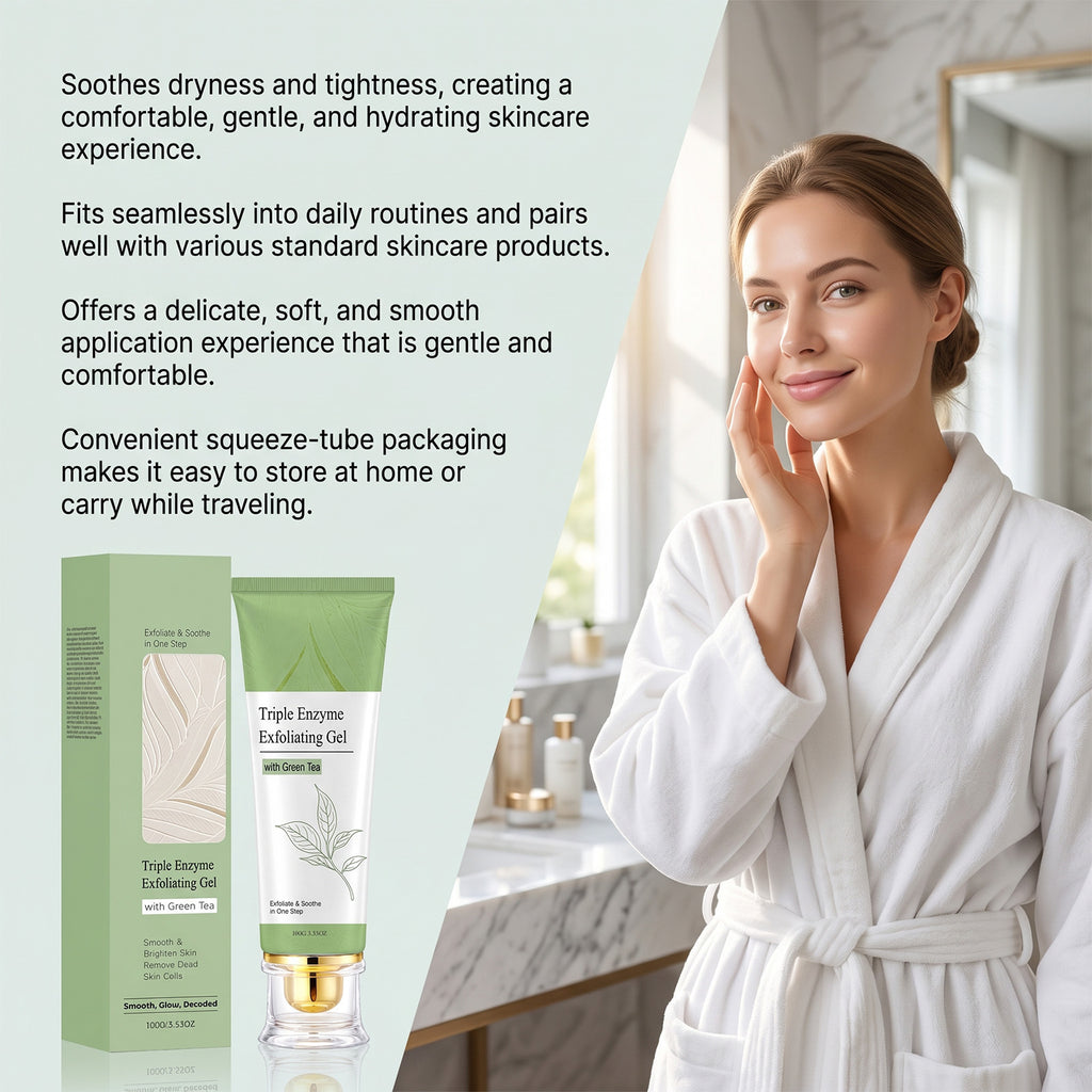 Green Tea Exfoliating and Revitalizing Facial Gel