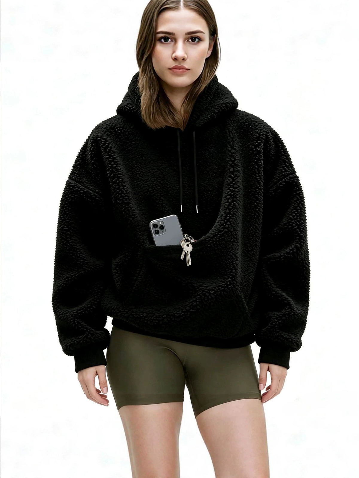 SnugglePaws EMOTIONAL SUPPORT HOODIE™ – Lamb Wool Pullover