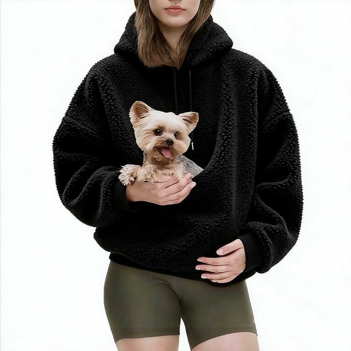 SnugglePaws EMOTIONAL SUPPORT HOODIE™ – Lamb Wool Pullover