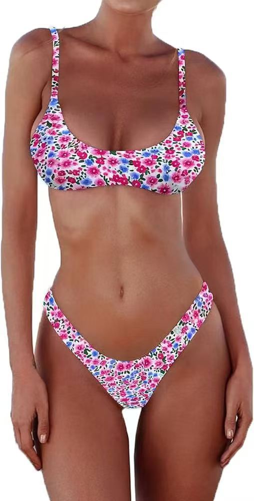 Women's Solid Color Bikini Swimsuit