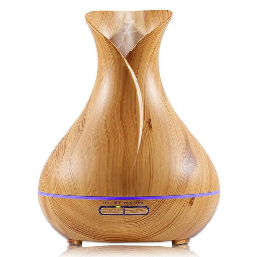 Wood Grain Essential Oil Aroma Diffuser with Humidifier Function