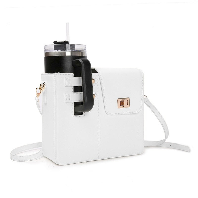 Crossbody Bag with Water Bottle Holder
