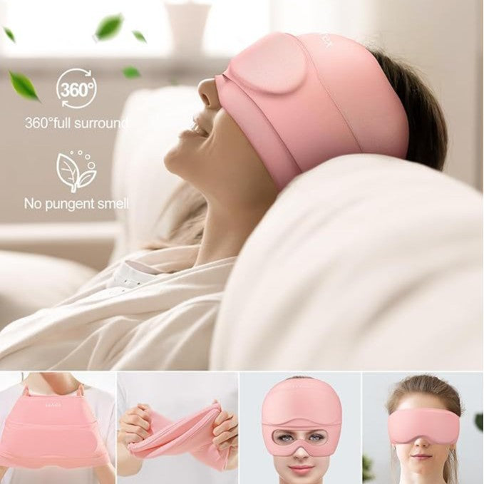 Reusable Gel Cold Compress Cap 3D Eye Mask