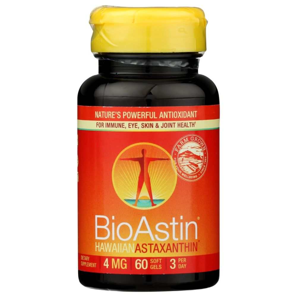 Nutrex BioAstin Hawaiian Astaxanthin 4mg – 60 Softgels