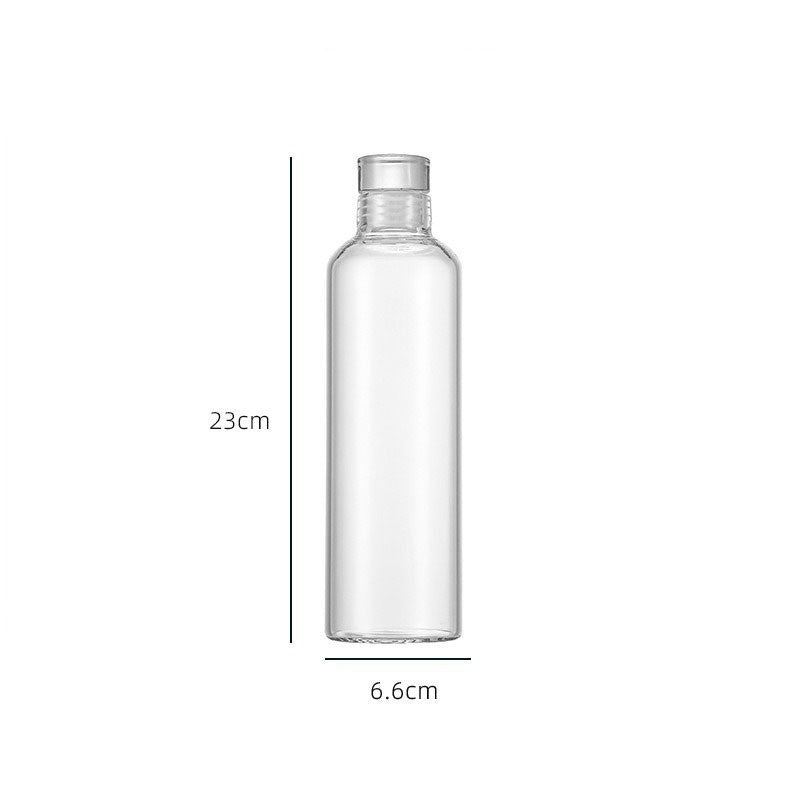Glass Bottle Water Cup