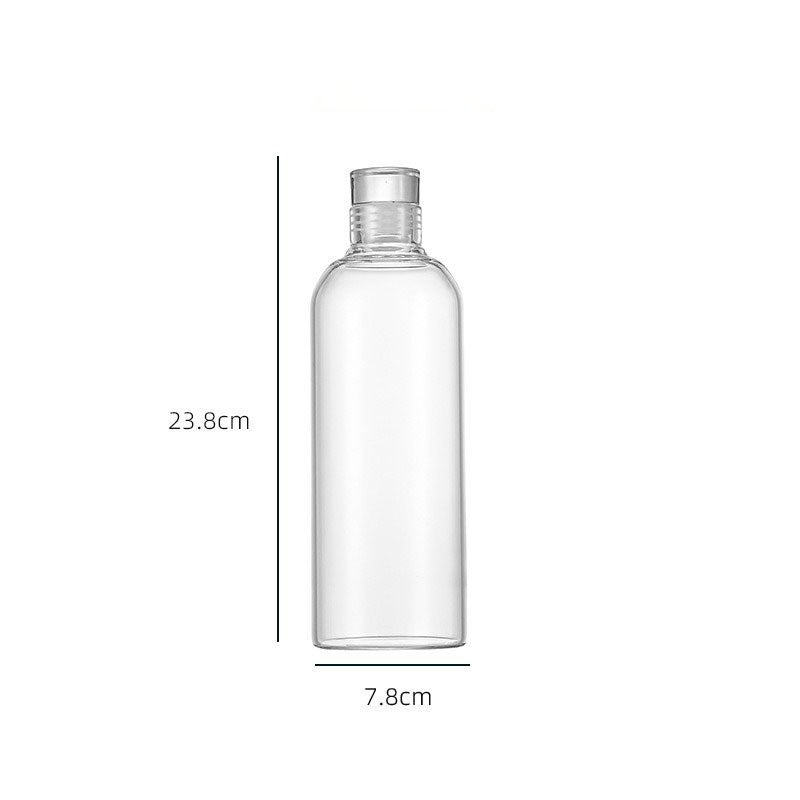 Glass Bottle Water Cup