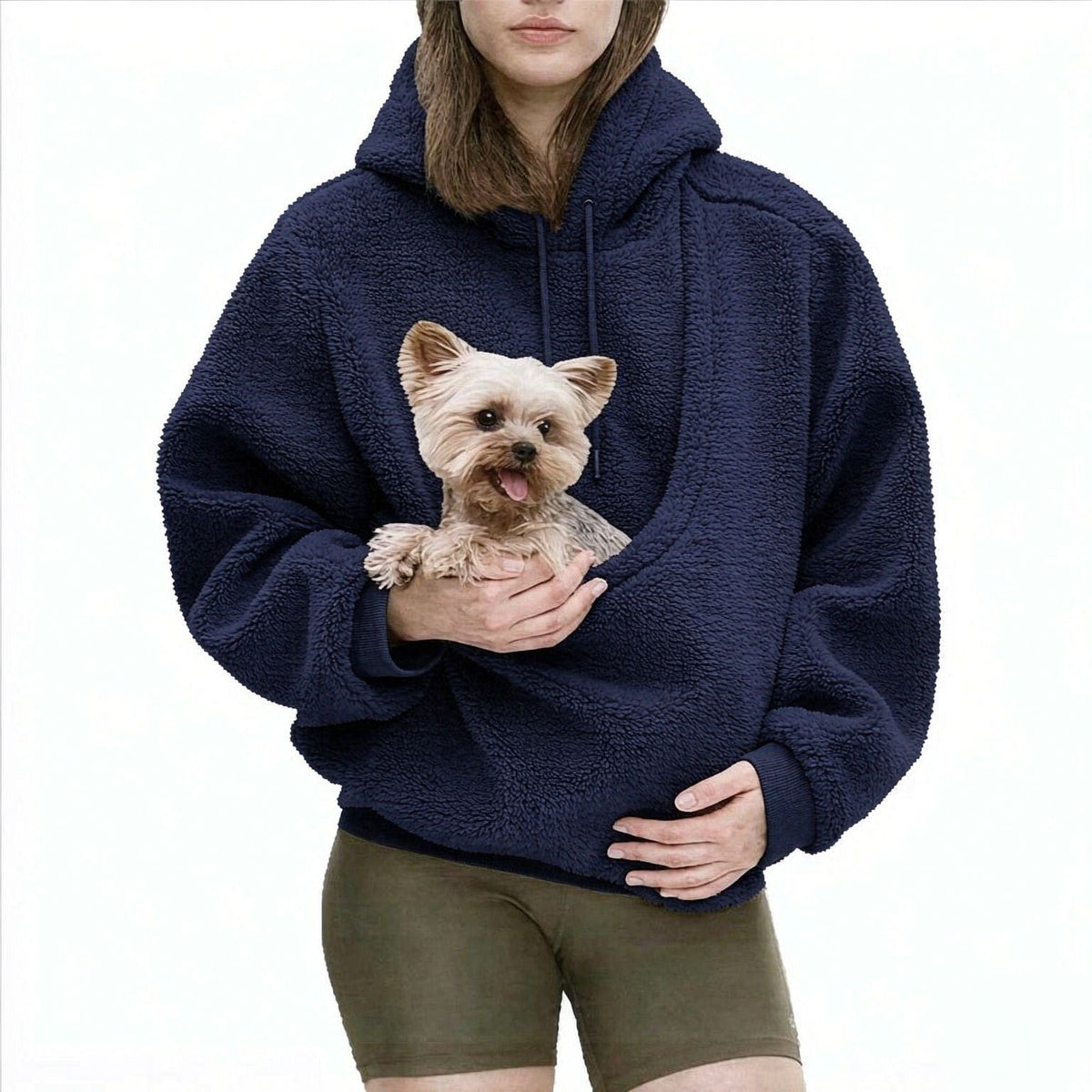SnugglePaws EMOTIONAL SUPPORT HOODIE™ – Lamb Wool Pullover